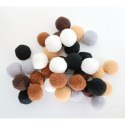 Pompony PETS 5902277337238 tęczowe 36 szt Interdruk (35szt)