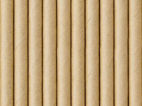 Słomka papierowe, kraft, 19.5cm 10 szt Partydeco (SPP9-031) Słomka papierowe, kraft, 19.5cm 10 szt Partydeco (SPP9-031)