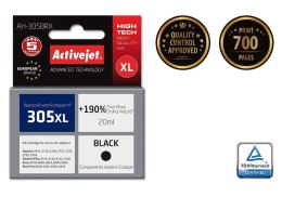 Tusz (cartridge) alternatywny HP 305XL 3YM62AE czarny 20ml Activejet (EXPACJAHP0332)