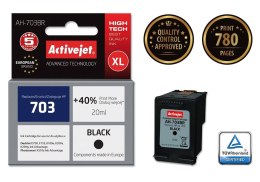 Tusz (cartridge) alternatywny HP 703 CD887 czarny 20ml Activejet (EXPACJAHP0119)