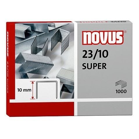 Zszywki 23/10 1000 szt Novus