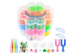 Bransoletka Zestaw Gumek Do Tworzenia Bransoletek DIY 4500 El Lean (20158)