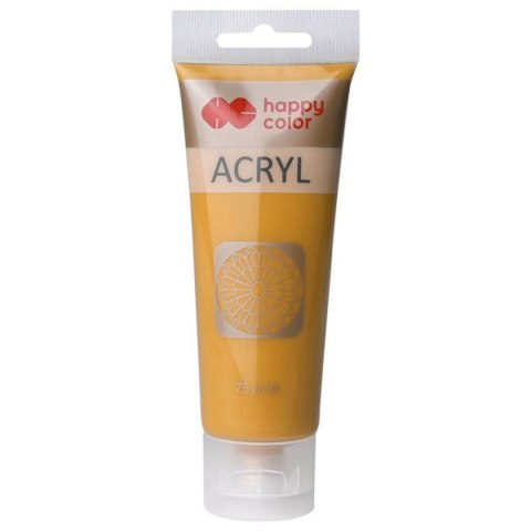 Farba akrylowa ochra kolor: ochra żółta 75ml Happy Color (HA 7370 0075-71)