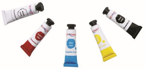 Farba tempera kolor: mix 10ml 5 kolor. Keyroad (KR971509) Farba tempera kolor: mix 10ml 5 kolor. Keyroad (KR971509)