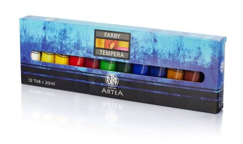 Farba tempera kolor: mix 20ml 12 kolor. Artea Farba tempera kolor: mix 20ml 12 kolor. Artea