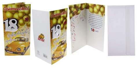 Kartka składana 18-stka DL Agamis (Dl premium) Kartka składana 18-stka DL Agamis (Dl premium)