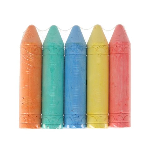 Kreda chodnikowa JUMBO 5 kolorów mix Strigo (SSC411) 5 sztuk