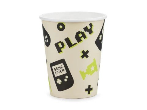 Kubek jednorazowy Gamer papier 220ml Partydeco (KPP76-EU1) Kubek jednorazowy Gamer papier 220ml Partydeco (KPP76-EU1)