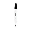 Marker suchościeralny z gąbką i magnesem czarny czarny 1-3mm okrągła końcówka Memobe (MM351-02) Marker suchościeralny z gąbką i magnesem czarny czarny 1-3mm okrągła końcówka Memobe (MM351-02)