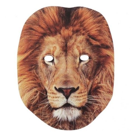 Maska papierowa Lew Godan (MAS-LEW)