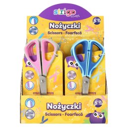 Nożyczki granat-różowe/ różowo-szare HB 5905658809744 Strigo (SSC368/369)