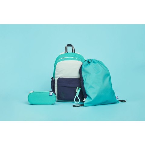Plecak Funky turkusowy Oxford (400196557) Plecak Funky turkusowy Oxford (400196557)