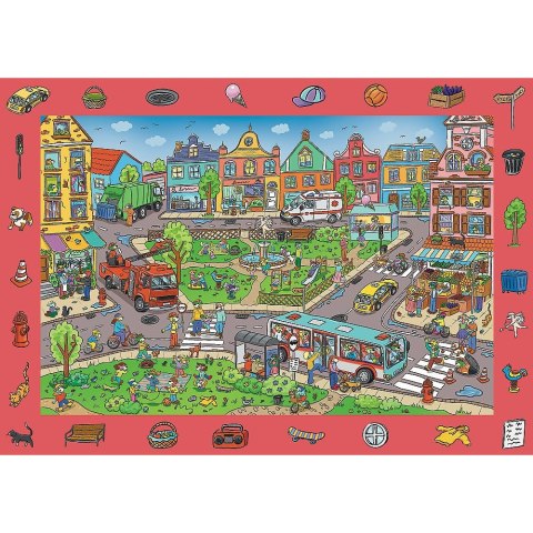 Puzzle Rodzina Treflików Spy Guy - Miasto 100 el. Trefl (15590) Puzzle Rodzina Treflików Spy Guy - Miasto 100 el. Trefl (15590)