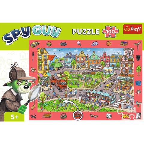 Puzzle Rodzina Treflików Spy Guy - Miasto 100 el. Trefl (15590) Puzzle Rodzina Treflików Spy Guy - Miasto 100 el. Trefl (15590)