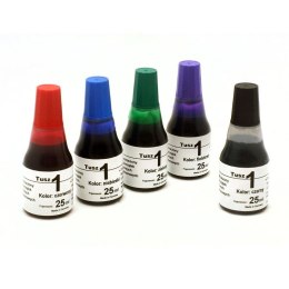 Tusz kreślarski jedynka niebieski 9 0 0 4 3 6 2 5 0 9 2 8 8 kolor: niebieski 25ml Colop (25 ml)