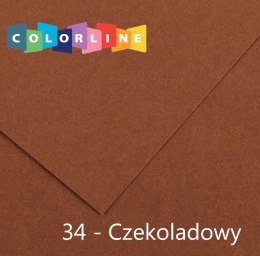 Brystol Colorline 34 czekoladowy 150g 10k [mm:] 500x650 Canson (31074S053)