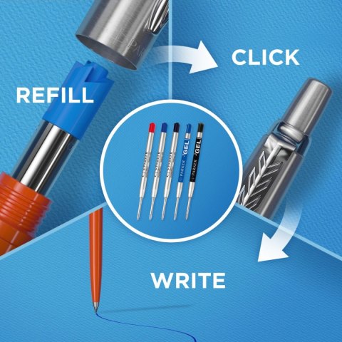 Ekskluzywny długopis JOTTER GEL czarny Parker (2140500) Ekskluzywny długopis JOTTER GEL czarny Parker (2140500)
