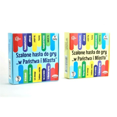 Gra karciana PAŃSTWA I MIASTA Abino