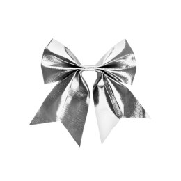 Kokarda metalizowana srebrna, 20cm Arpex (BN5373SRE-0486)
