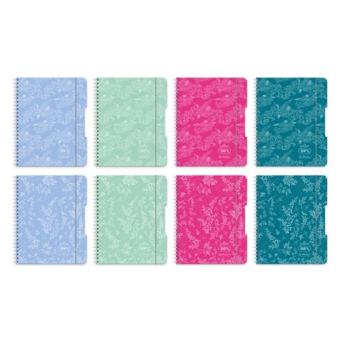 Kołobrulion ECO COLORS 9501438 A5 80k. kratka Herlitz (400198744)