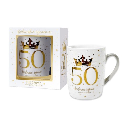 Kubek wielokrotnego użytku Kubek The Crown 50K 330ml Pan Dragon (5901854997032) Kubek wielokrotnego użytku Kubek The Crown 50K 330ml Pan Dragon (5901854997032)
