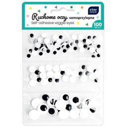 Oczka ruchome samoprzylepne 5902277356888 100 szt Interdruk (100 szt)