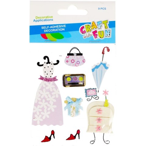 Ozdoba materiałowa Craft with Fun (480423) Ozdoba materiałowa Craft with Fun (480423)