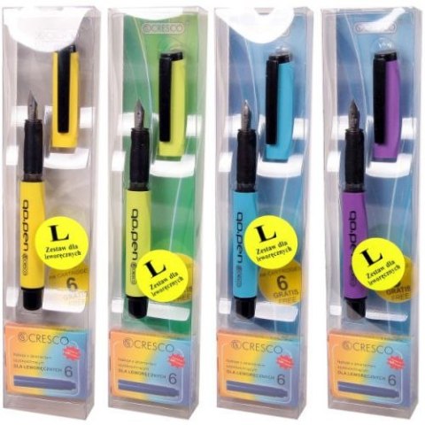 Pióro wieczne GO SOFT dla leworęcznych Cresco (202029) Pióro wieczne GO SOFT dla leworęcznych Cresco (202029)