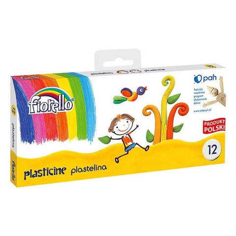 Plastelina 12 kol. mix Fiorello Plastelina 12 kol. mix Fiorello