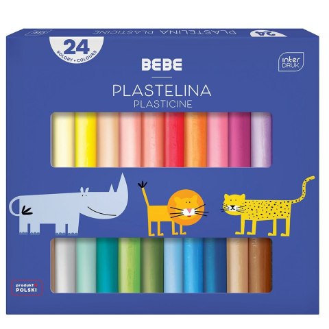 Plastelina 24 kol. BB KIDS 5902277329851 Noster (24k) Plastelina 24 kol. BB KIDS 5902277329851 Noster (24k)