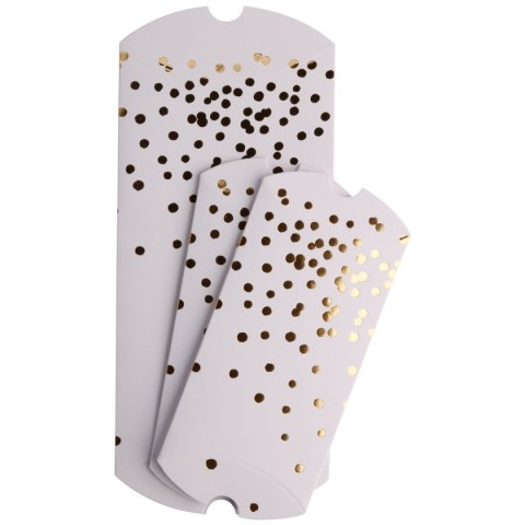 Pudełko na prezent Golden Dots Happy Color (HA 4411 2115-DMIX3) Pudełko na prezent Golden Dots Happy Color (HA 4411 2115-DMIX3)