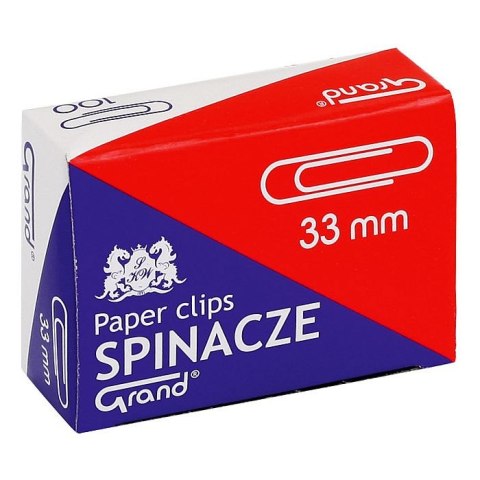 Spinacze okrągły 33mm 100 szt Grand Spinacze okrągły 33mm 100 szt Grand