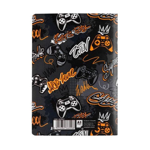 Zeszyt Gamer A5 32k. krata Patio (68998CP)