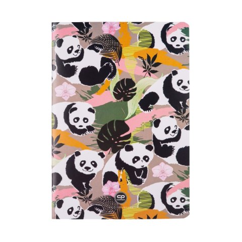 Zeszyt Panda gang A5 32k. krata Patio (69872CP)