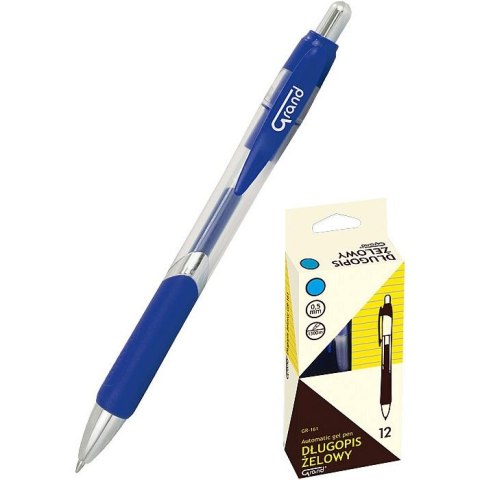 Długopis żelowy niebieski 0,5mm Grand (GR-161) Długopis żelowy niebieski 0,5mm Grand (GR-161)