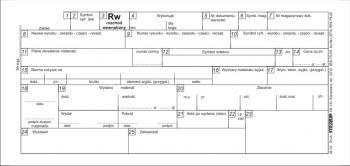 Druk samokopiujący RW Rozchód wewnętrzny A4 100k. Stolgraf (M9)