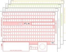 Druk samokopiujący polecenie przelewu/wpłata gotówkowa A6 1+3 A6 100k. Stolgraf (PP2)