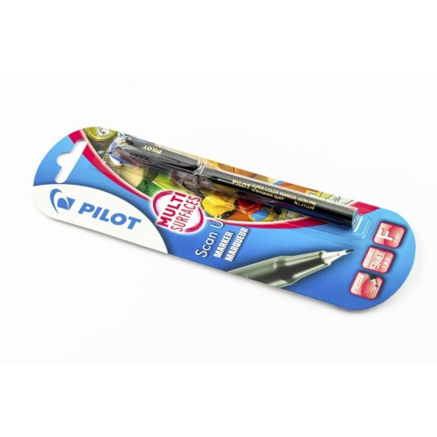 Marker permanentny 3131917400106 wkład czarny 1,0mm okrągła końcówka Pilot (PISCAN-UF-B-BT)