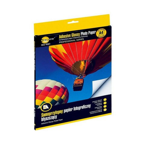 Papier foto samoprzylepny A4 130g Yellow One (4PAG130) Papier foto samoprzylepny A4 130g Yellow One (4PAG130)