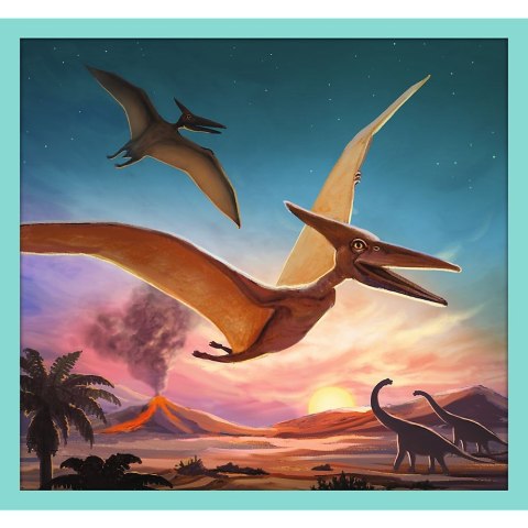 Puzzle W świecie Dinozaurów 10w1 el. Trefl (90390) Puzzle W świecie Dinozaurów 10w1 el. Trefl (90390)