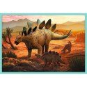 Puzzle W świecie Dinozaurów 10w1 el. Trefl (90390)