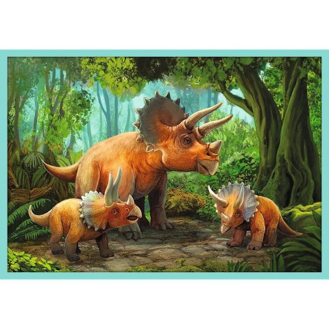 Puzzle W świecie Dinozaurów 10w1 el. Trefl (90390) Puzzle W świecie Dinozaurów 10w1 el. Trefl (90390)