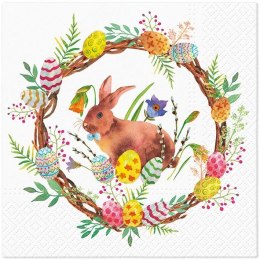 Serwetki WN Easter Tulip mix nadruk bibuła [mm:] 330x330 Paw (TL123000)