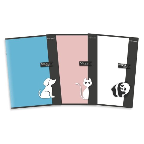 Zeszyt PP STANDARD A4 60k. 70g krata Top 2000 (400150818)