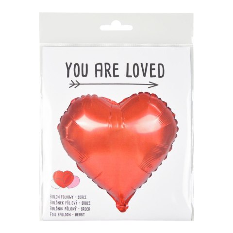 Balon foliowy Serce 45cal Arpex (BL6033) Balon foliowy Serce 45cal Arpex (BL6033)