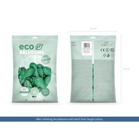 Balon gumowy Pastel Eco Balloons zielony 260mm Partydeco (ECO26P-012) Balon gumowy Pastel Eco Balloons zielony 260mm Partydeco (ECO26P-012)