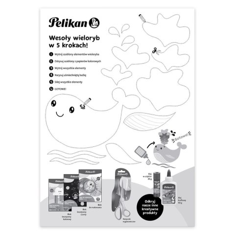 Blok rysunkowy kreatywny premium pastelowy A4 mix Pelikan (9589029) Blok rysunkowy kreatywny premium pastelowy A4 mix Pelikan (9589029)