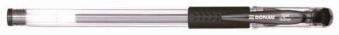 Długopis żelowy wkład czarny 0,5mm Donau (7342001PL-01)