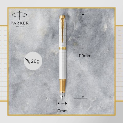 Ekskluzywne pióro tłoczkowe PEARL Parker (2143649) Ekskluzywne pióro tłoczkowe PEARL Parker (2143649)