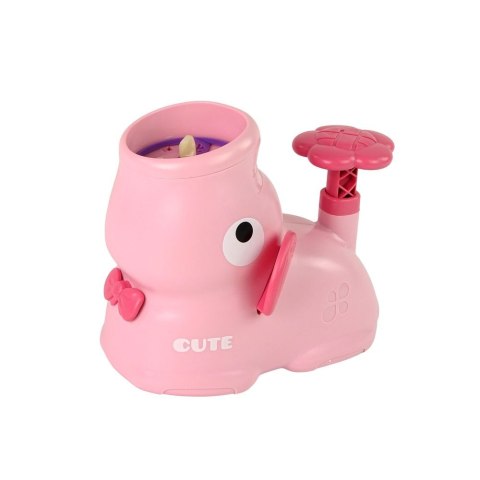 Gra zręcznościowa Złap Frisbee Słoń Katapulta Różowy Lean (14627)